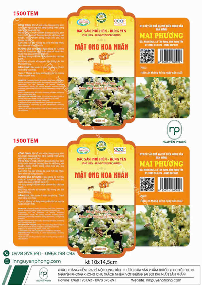 In tem mật ong là khoản đầu tư nhỏ mang lại hiệu quả kinh doanh cao
